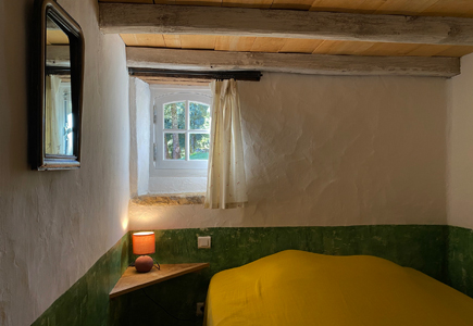 bedroom of la petite Borde gite Sarlat