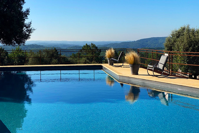 gîte en dordogne avec piscine panoramique