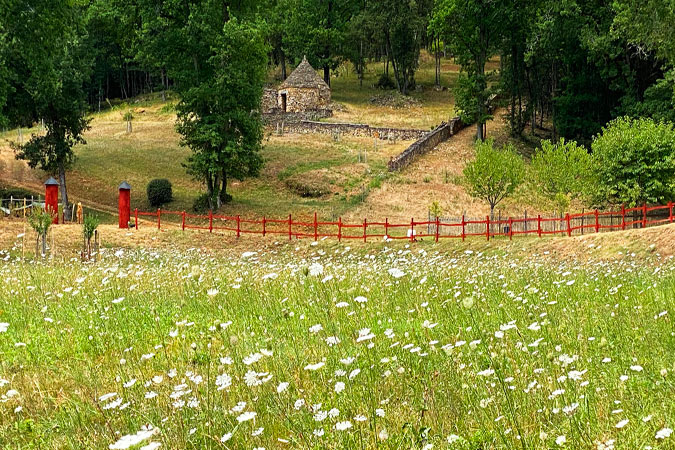 sendero para excursionistas dordogne