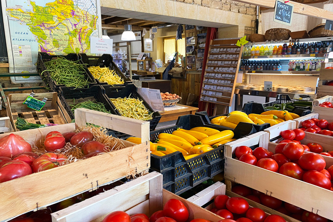 local producers from the Vialard farm in south-west France