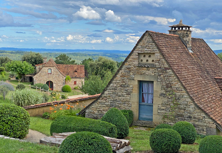 Pignon pierre de la Petite Borde, location de vacances, Dordogne