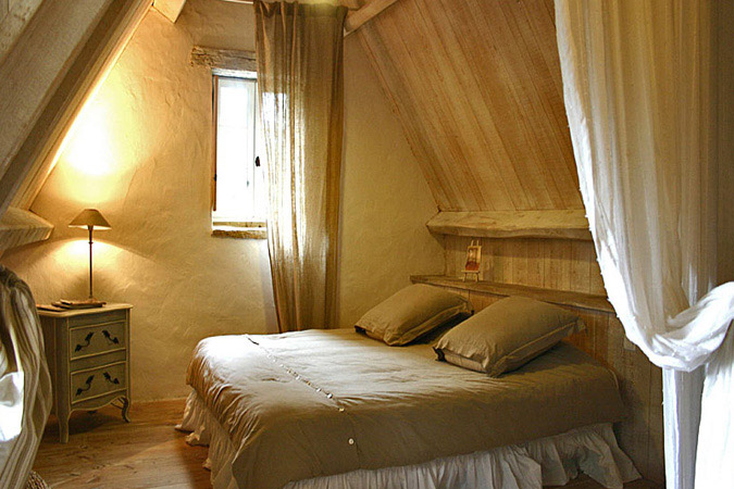Bedroom in the Maison de mon Père gite, Sarlat en Périgord