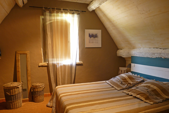 bedromm in the Métairie Haute holiday rental.