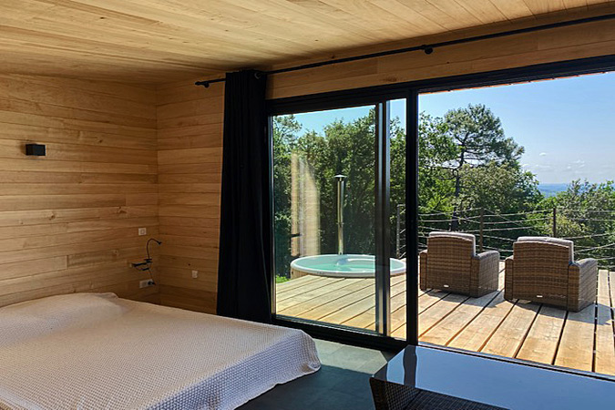 gite 2 personnes hot tube view dordogne valley