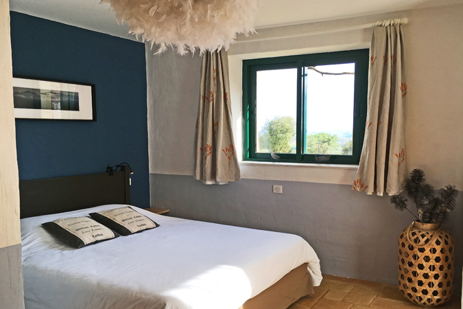 Master bedroom in Le Cellier gite ,Dordogne