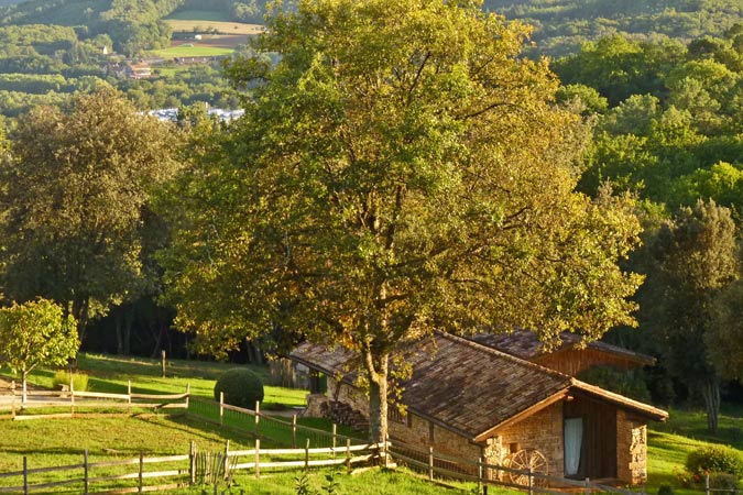 Ferienhaus die Schäferhütte im Feriendorf 