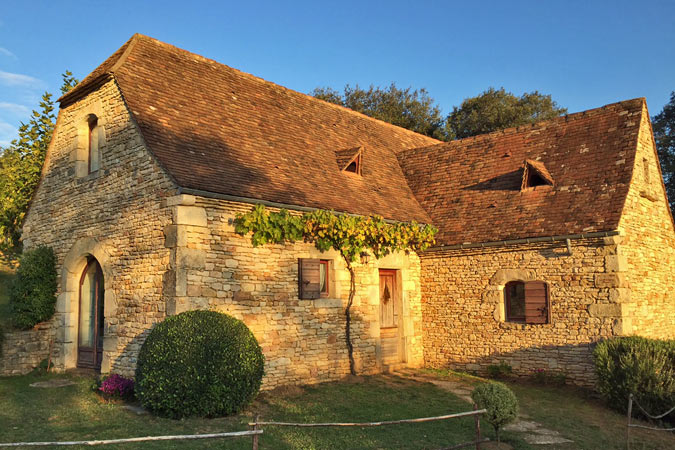 Casa rural en el Périgord, suroeste de Francia
