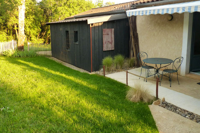 Terraza estudio Jardín, Hameau de Sentier des Sources, Sarlat